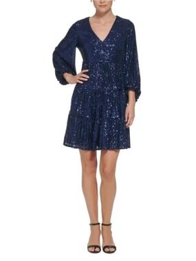 Eliza J Sequin Cocktail Dress
Size 8